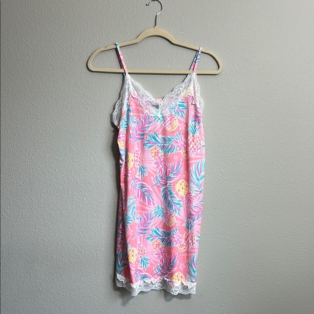 Simply Southern Floral Pink Women's Robe and Nightgown Set NWT Large - Picture 3 of 12